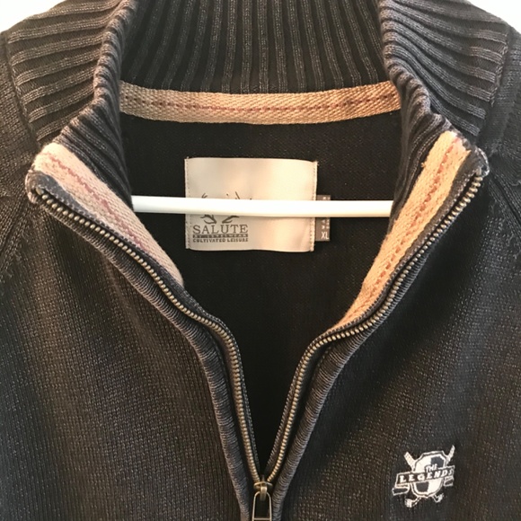 Salute by levelwear black sweater The Legends - Picture 4 of 7